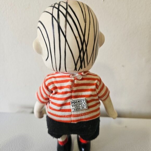 Vintage 1966 Linus Pocket Dolls Peanuts Gang 7 - Picture 6 of 11